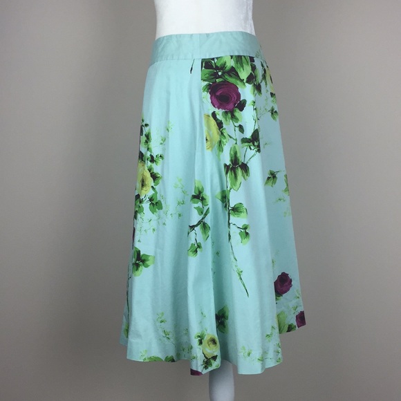 Anthropologie - Odille - Floral Side Tie Skirt - Picture 7 of 8